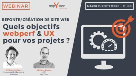 quels objectifs webperf et UX pour vos projets