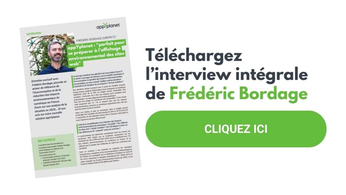 téléchargez l'interview de Frédéric bordage