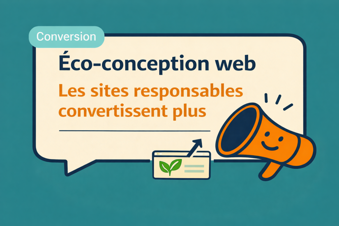 Éco-conception web et conversions efficaces